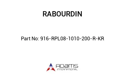 916-RPL08-1010-200-R-KR