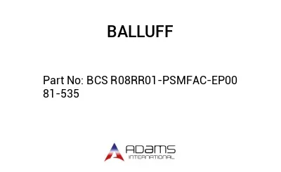 BCS R08RR01-PSMFAC-EP00	81-535								