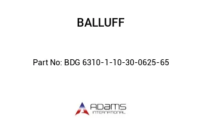 BDG 6310-1-10-30-0625-65									