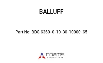 BDG 6360-0-10-30-10000-65									