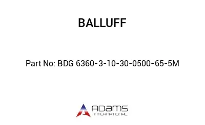 BDG 6360-3-10-30-0500-65-5M									