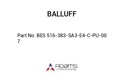 BES 516-383-SA3-E4-C-PU-00	7								