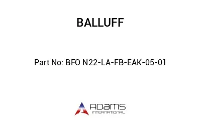 BFO N22-LA-FB-EAK-05-01									