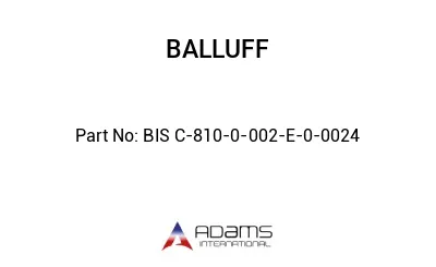 BIS C-810-0-002-E-0-0024									
