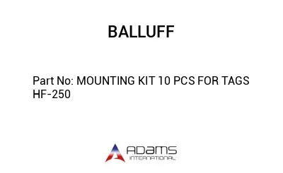 MOUNTING KIT 10 PCS FOR TAGS HF-250									