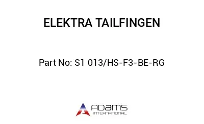 S1 013 / HS-F3-BE-RG